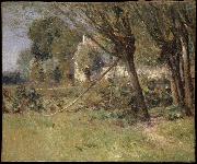 Theodore Robinson Willows USA oil painting artist
